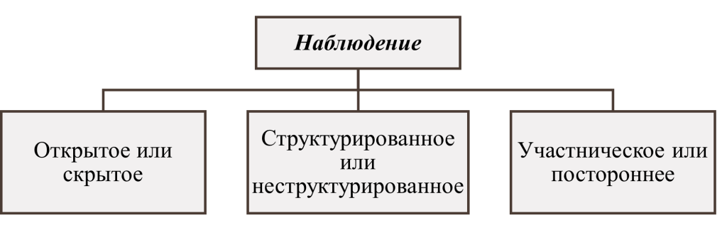 виды наблюдение-картинка