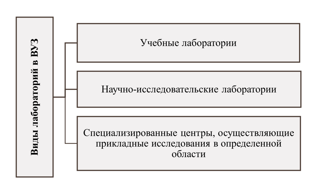 Виды лабораторий в ВУЗ-картинка